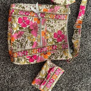 Vera Bradley crossbody and wallet